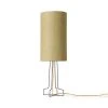 HKliving Jade Green Jute Cylinder Lampshade