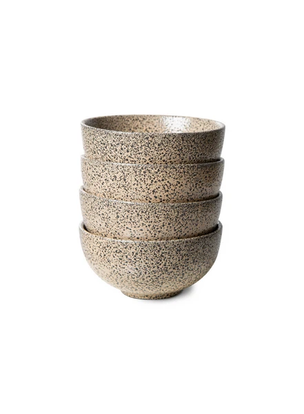 HKliving Gradient Ceramics Bowl In Taupe 5 HKliving Gradient Ceramics Bowl In Taupe