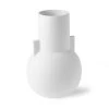 HKliving Matt White Vase S