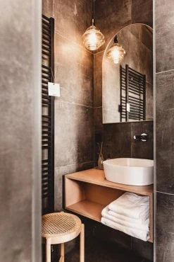 HKliving Natural Retro Webbing Stool