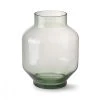 HKliving GREEN GLASS VASE L