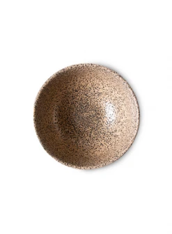 HKliving Gradient Ceramics Bowl In Taupe