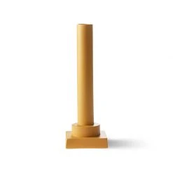 HKliving Roman Column Vase Ochre