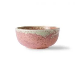HKliving Rustik Pink bowl