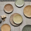 HKliving Gradient Ceramics Taupe Side Plate