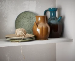 HKliving Gradient Ceramics: Side Plate Green