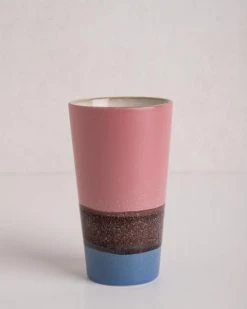 HKliving Ceramic 70 S Latte Set Of 4