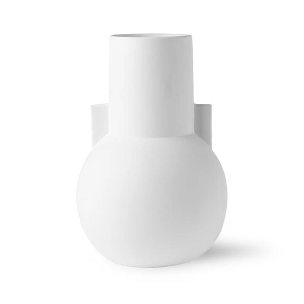 HKliving Matt White Vase HKliving Matt White Vase