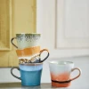 HKliving 70's Cappuccino Mug - Bark