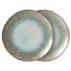 HKliving Set of 2 Mineral Dinner Plates
