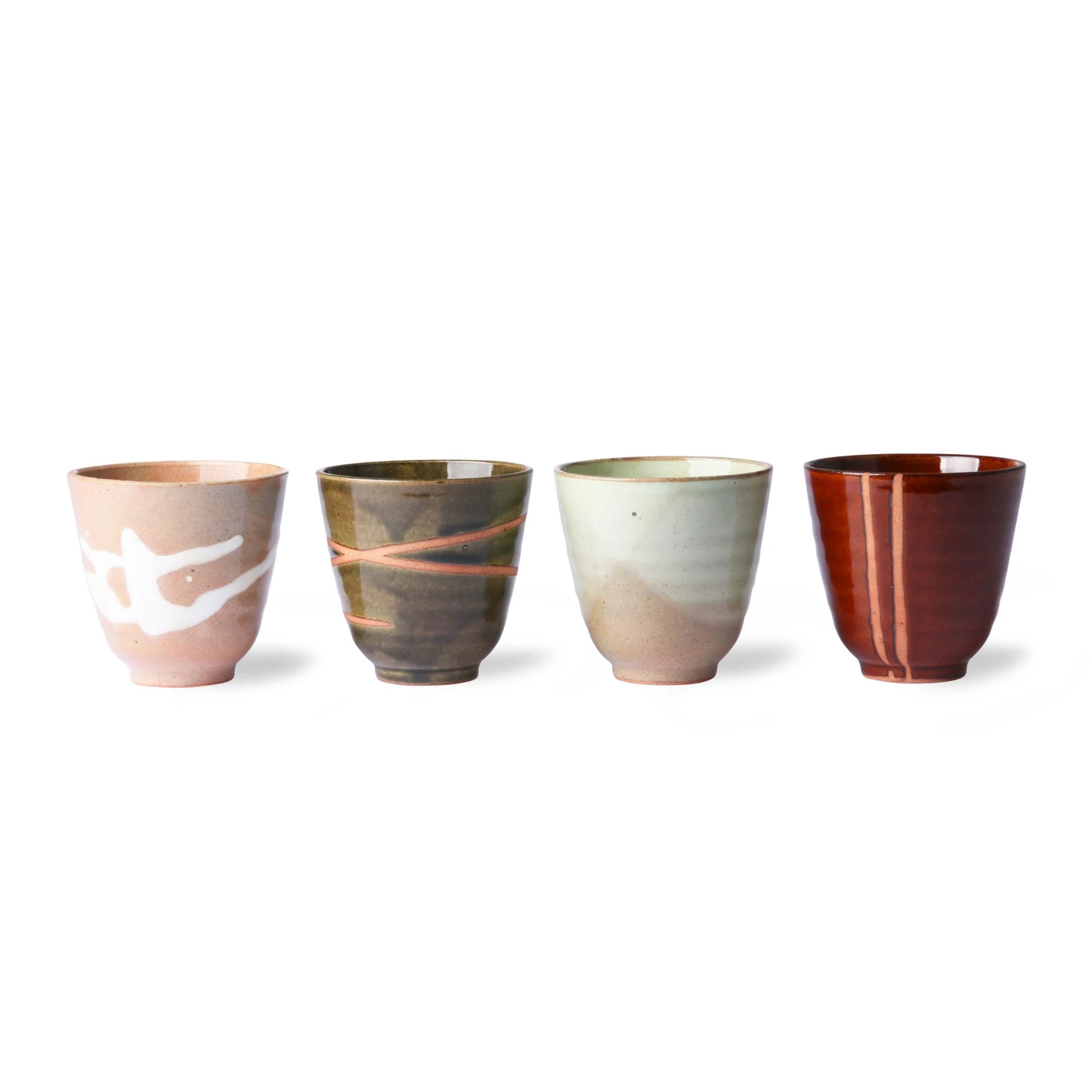 HKliving Yunomi Mugs Set Of 4 HKliving Yunomi Mugs Set Of 4