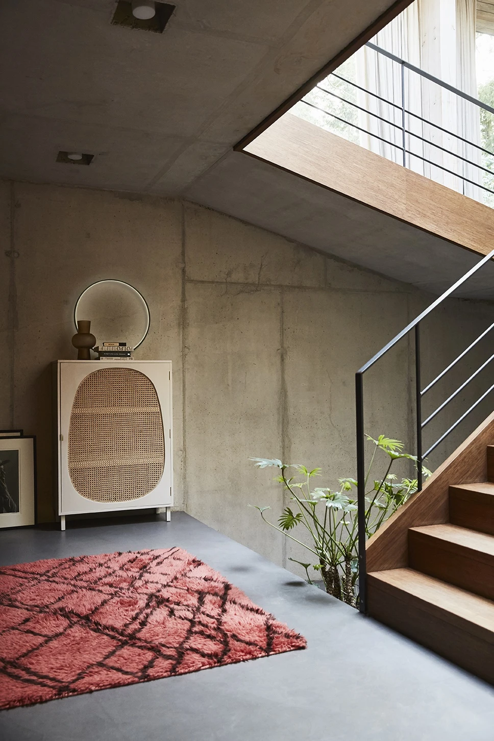 HKliving Luminous Circle Table Lamp Black 6 HKliving Luminous Circle Table Lamp Black