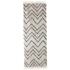 HKliving Cotton Zigzag Runner 75x220