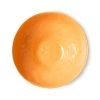 HKliving Speckled Tangerine Eggshell Glazed Bowl