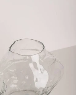 HKliving Vase Glass Cloud Low