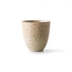 HKliving Taupe Speckled Espresso Cup