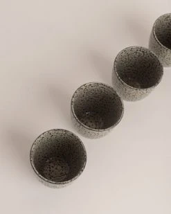 HKliving Gradient Ceramics Mug Green Set Of 4