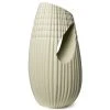 HKliving Ceramic Ribbed Vase | Minty