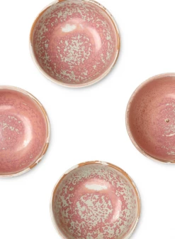 HKliving Home Chefs Ceramics Rustic Pink Bowl