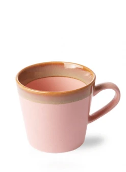 HKliving 70 S Style Cappuccino Mug Pink