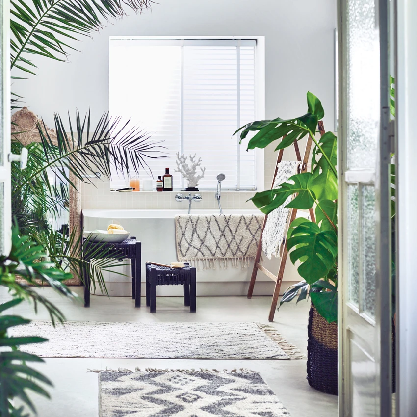 HKliving Rectangular Bath Mat 90x175cm HKliving Rectangular Bath Mat 90x175cm