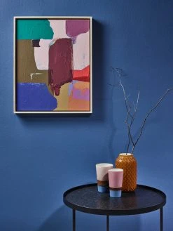 HKliving 70's Ceramics Latte Mug | Reef