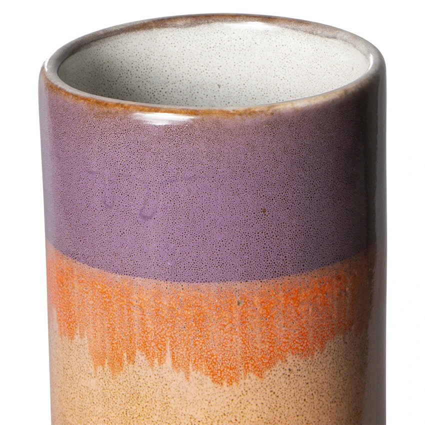 HKliving 70s Ceramics Vase XS - Sunset 5 HKliving 70s Ceramics Vase XS - Sunset