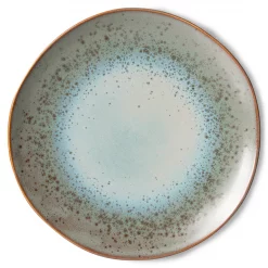 HKliving 70s Ceramics: Dinner Plates, Mineral (Set of 2)