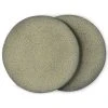 HKliving Set of 2 Green Gradient Ceramics Dinner Plates