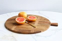 HKliving Bread Board Reclaimed Teak Medium