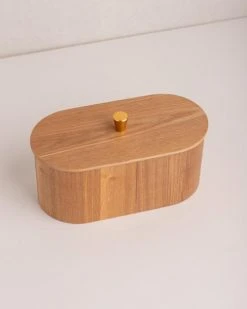 HKliving Willow Wooden Storage Box