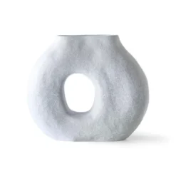 HKliving Online Shop 42 HKliving Organic Circle Vase Matt Ice Blue