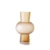 HKliving Small Matt Peach Glass Flower Vase
