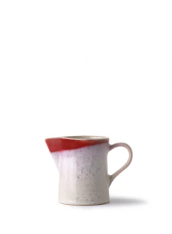 HKliving Ceramic 70s Milk Jug In Frost