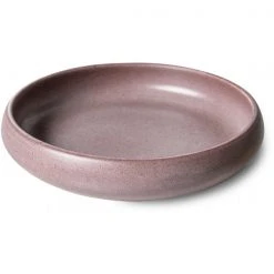 HKliving Bold & Basic Ceramics: Deep Plate Purple (Set of 2) 3 HKliving Bold & Basic Ceramics: Deep Plate Purple (Set of 2)
