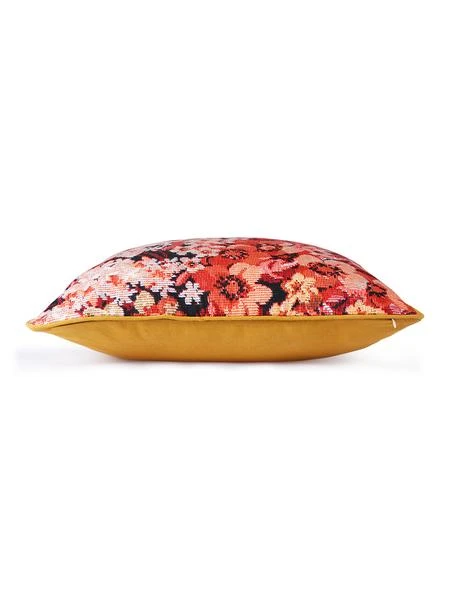 HKliving Printed Floral Cushion HKliving Printed Floral Cushion