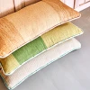 HKliving Hand Woven Wool Cushion- Natural (38x74)
