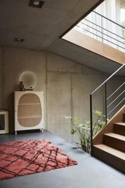 HKliving Small Matt Peach Glass Flower Vase