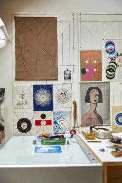 HKliving Wall Chart Woman Silhouette By Stella Molenaar