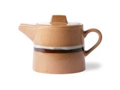 HKliving Ceramic 70's Tea Pot Stream