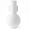 HKliving Matt White Vase 2 HKliving Matt White Vase