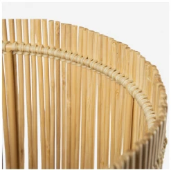 HKliving CYLINDER BAMBOO LAMP SHADE Ø22CM
