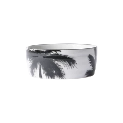 HKliving Palm Porcelain Bowl
