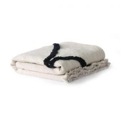HKliving Throw Tufted Black Lines 8 HKliving Throw Tufted Black Lines