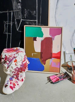 HKliving Abstract Painting 40x50cm