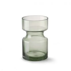 HKliving GREEN GLASS VASE M 8 HKliving GREEN GLASS VASE M