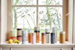 HKliving 70's Ceramics Vase S Birch