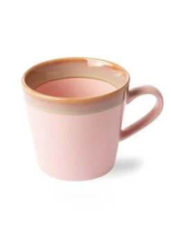 HKliving Ceramic 70 S Cappuccino Mug Pink