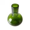 HKliving Green Glass Blown Vase