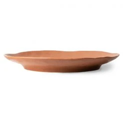HKliving Bold & Basic Ceramics: Side Plate Brown (Set of 2) 6 HKliving Bold & Basic Ceramics: Side Plate Brown (Set of 2)